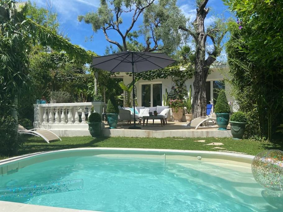 Villa Cap D'antibes 50m From The 3 Bedrooms/pool